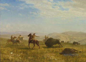 Amerikanischer Indianer Werke - THE WILD WEST Amerikanischer Albert Bierstadt Western Cowboy
